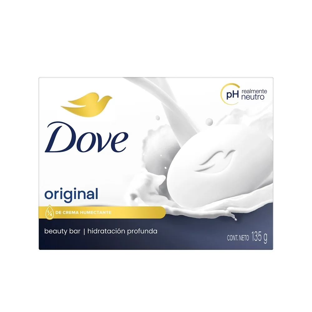 Jabon Dove original 135g