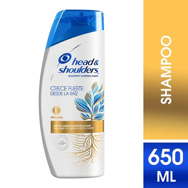 Shampoo head shoulders crece fuerte 375ml