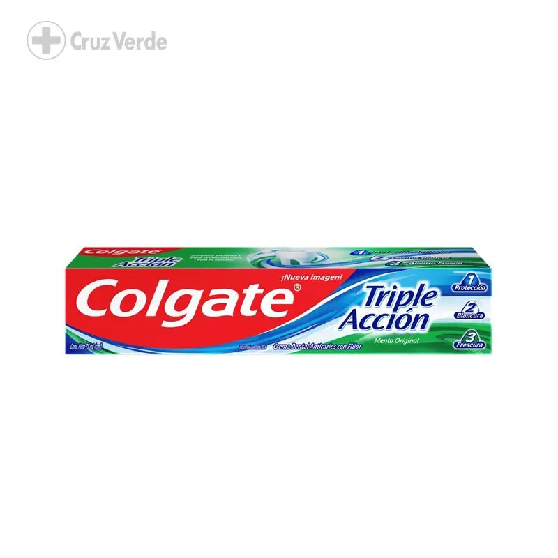 Crema Dental Colgate Triple Accion + Cepillo 75 ml