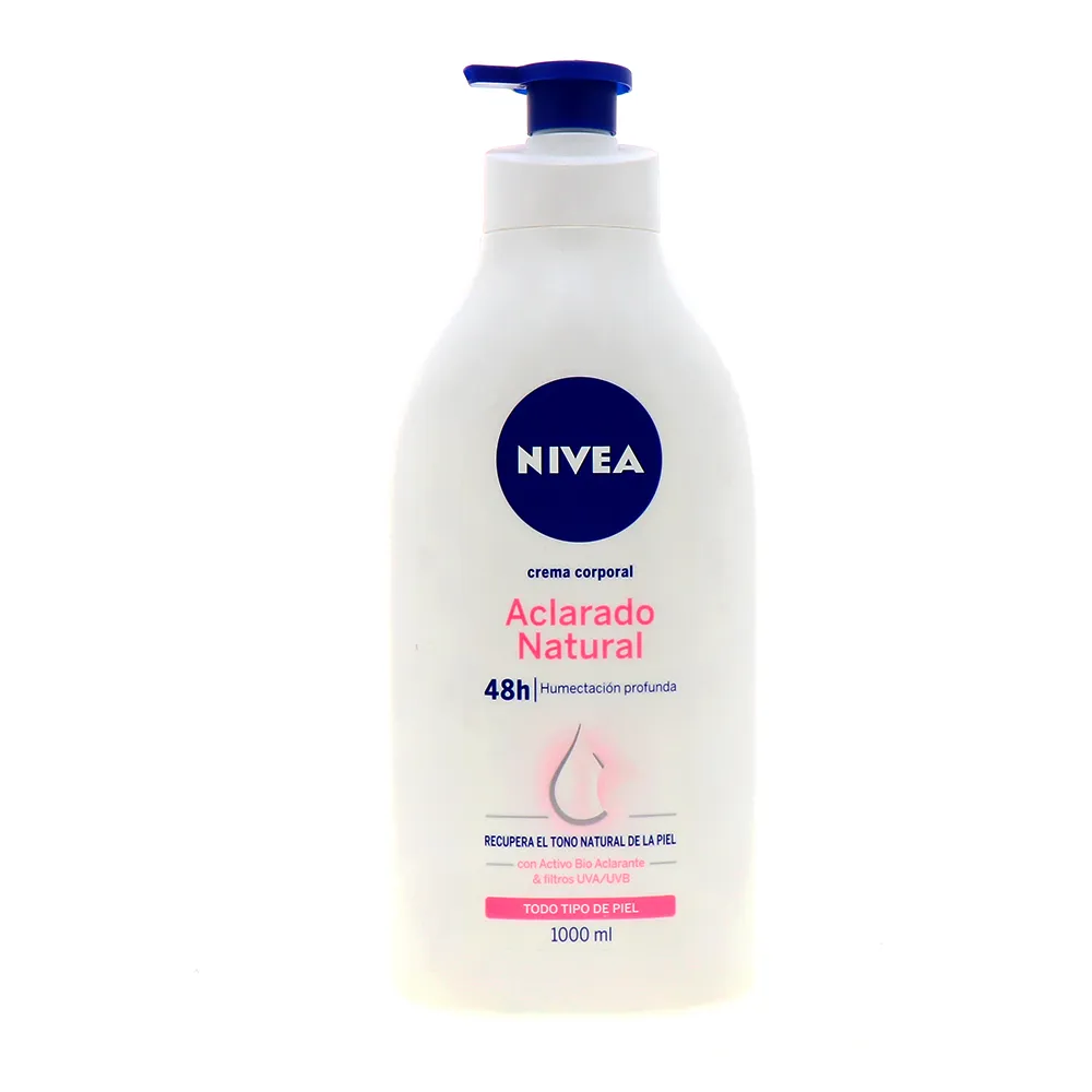 Crema Nivea Tono Natural 1000Ml