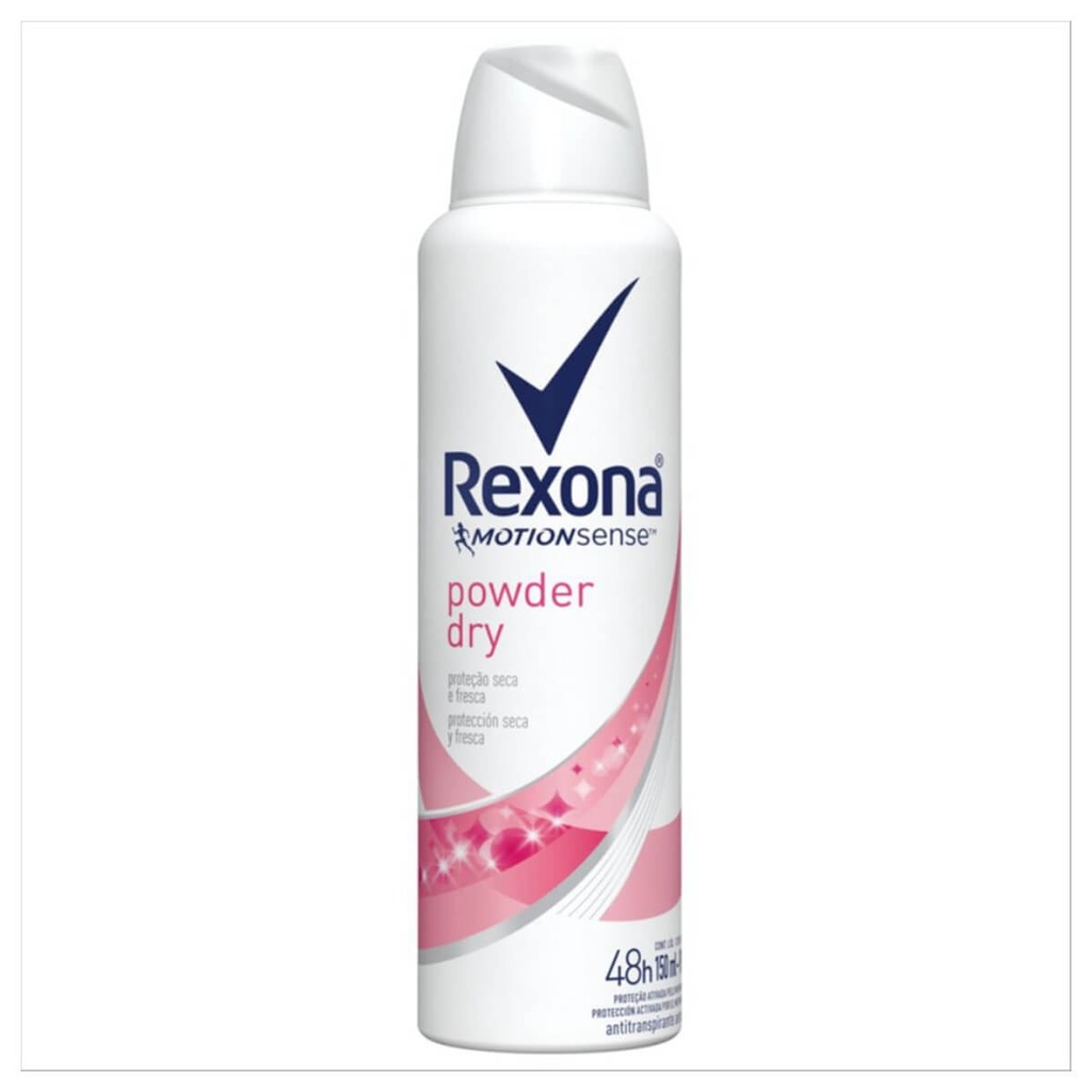 Desodorante Antitranspirante Aerosol Rexona Power Dry 72h 150ml