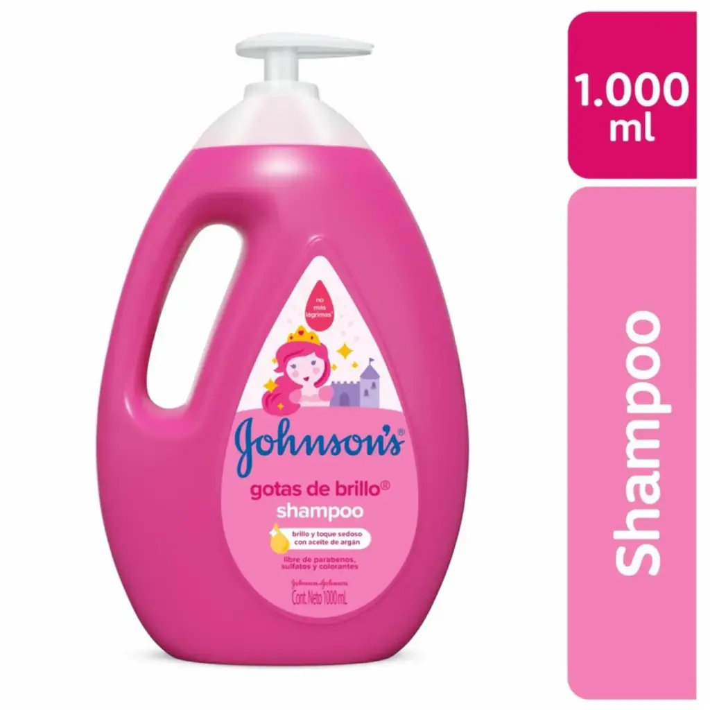 Shampoo JOHNSONS Gotas de Brillo 1000 ml