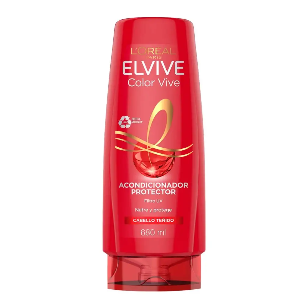 Acondicionador L'oréal Paris Elvive Color Vive 680 Ml