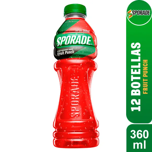 Sporade Fruit Punch 360 ml.