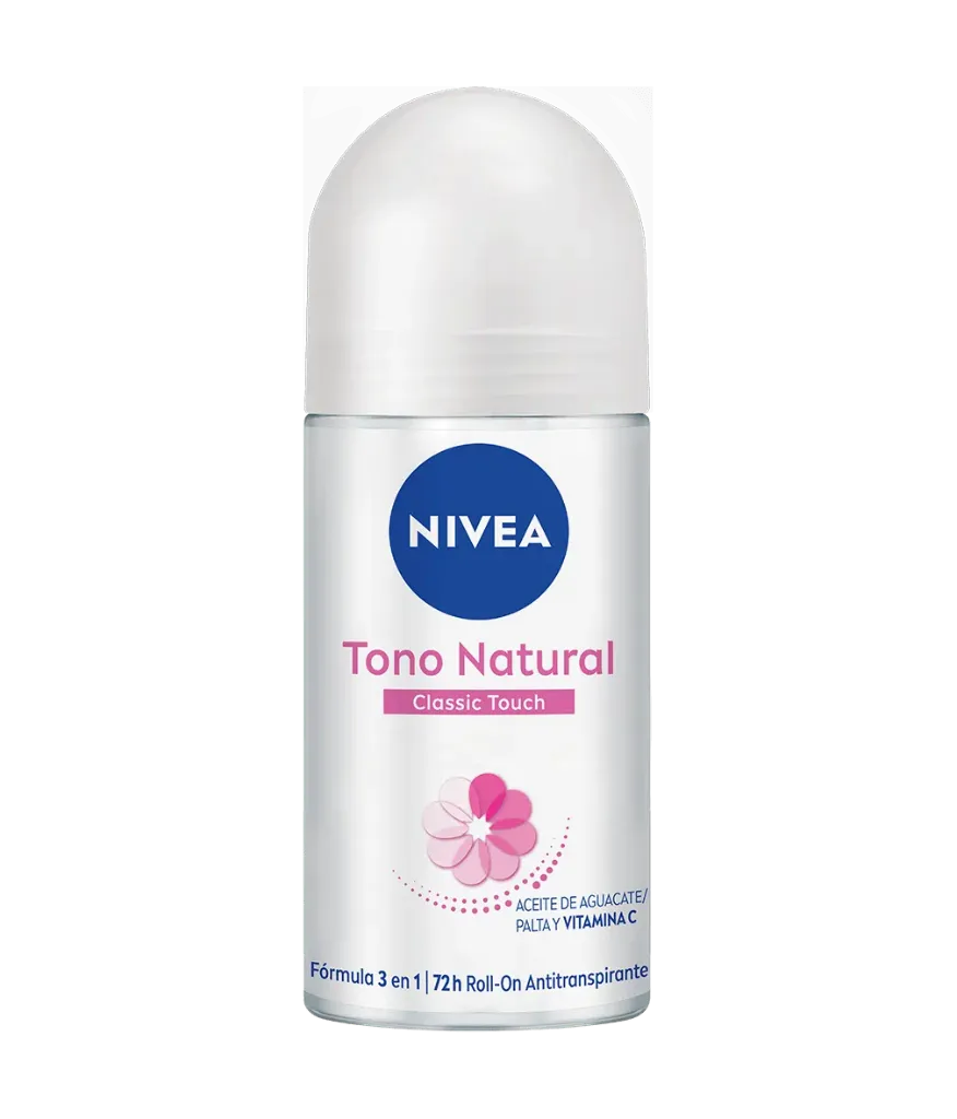 Roll-on nivea Tono natural Classic Touch 50 ml