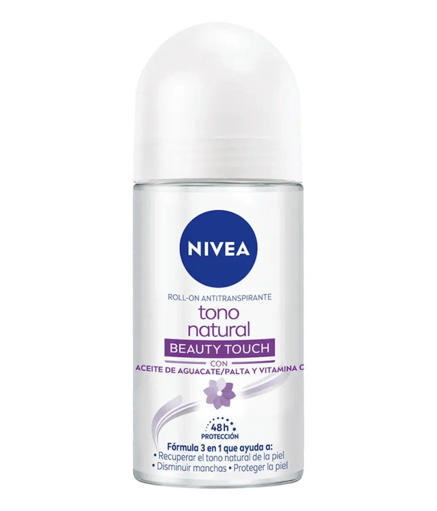 Roll-on nivea Tono Natural Beauty Touch 50 ml
